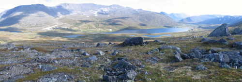 Typical landscapes of <br>the Upper Balbanyu River