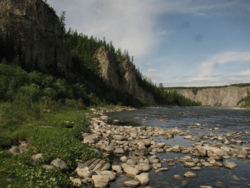 The Kozhim in <br>the Orlinoe camp area