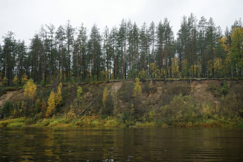 Pechora riverside near Yaksha village