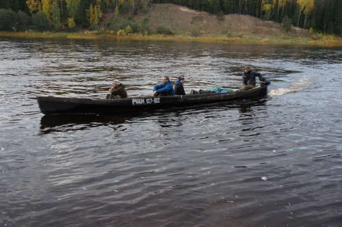 Transport within the reserve is carried out mainly by motor boats