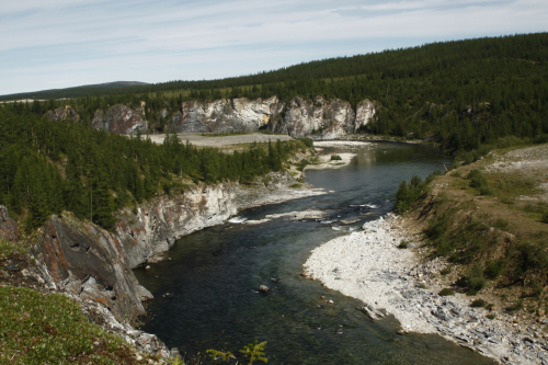 The Kozhim River